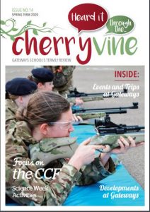 Image of the cover of Cherryvine Spring 2020 issue