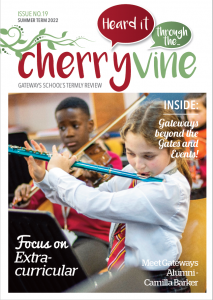 Image of front cover of summer 22 issue of Cherryvine