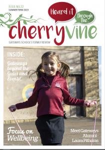Image of the front cover of Cherryvine Summer 23 issue